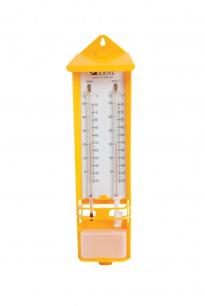 Wall Thermometer, Wet & Dry Bulb - 227318 | Geyer Instructional